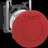 XB4BS8442 Emergency stop switch, Harmony XB4, 22 mm, red, twist unlock, 1