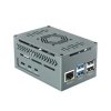 Obudowa aluminiowa na Raspberry Pi 5 z wentylatorem PWM 4010, miedziane radiatory, metalowa obudowa wspierająca oficjalny chłodz