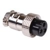 3 Way Female M19 Metal Circular Connector Plug