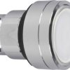 Schneider Electric ZB4BH013 ZB4BH013 Element czołowy dla przycisku podświetlanego (Ø) 22 mm nieoznakowany chrom, biały 1