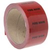 Taśma do oznaczania rur Czerwony PP, winyl, text Fire Main, Dim. W 50mm x L 33m RS PRO