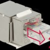 86404 Keystone module RJ45 Secure cat.6 > LSA
