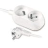 Przedłużacz 2-Gniazda Z/U 10A 4M /Omy 3X1/ Biały Ps-270