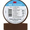Winylowa taśma elektroizolacyjna 3M Temflex 165, brązowa, 19 mm x 25 m