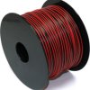 Ribbon cable, separable, 2-wire, 0.14 mm², unshielded, red/black, BYB-5-94F3936