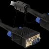 82557 Cable VGA plug / plug, 2 m