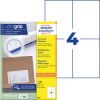 3483 Universal labels, 105 x 148 mm, 400 pieces, white