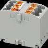 3273395 PTFIX distributor block, 6x2.5, grey