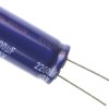Kondensator 2200μF 63V dc Radialny, Otwór przelotowy Panasonic roztaw: 7.5mm 18 (Dia.) x 35.5mm