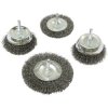 Makita D-65729 Round brushes set Steel 4-piece Wire Cups & Brushes Abrasives