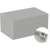 ABS enclosure, (L x W x H) 250 x 160 x 119 mm, light gray (RAL 7035), IP66, BYB-3-90H0148