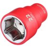 Draper 17663 XP1000® VDE Socket, 3/8" Sq. Dr., 22mm - 17663