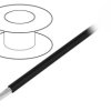 3053 BK001 Przewód na rolce o długości 305m linka Cu, 300V PVC czarny 20 AWG