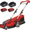 Einhell RASARRO 36/36 (2x3Ah Plus) Power X-Change akumulatorowy Akumulatorowa kosiarka do trawy wraz z 2. ładowarką, zaw