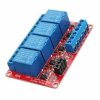 Moduł przekaźnika z izolacją optyczną DC12V 4-kanałowy moduł wyzwalacza na poziom sygnału zasilania Geekcreit dla Arduino - prod