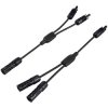 Sygonix SY-6408046 Solar adapter Cable 2 to 1 1500V 30A 36cm black
