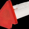 1.69.507.145/1301 Indicator, 28 V, bulb, 10 mm, arrow-shaped, red