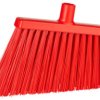 Miotła Przemysł spożywczy, podłogi mokre Czerwony Poliester, Polipropylen, Stal nierdzewna Bardzo wysoka twardość