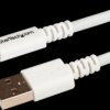 USBLT3MW Data and charging cable, USB-A > lightning, 3 m, white