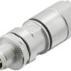 Plug, M12, 8 pole, IDC connection, straight, 2007500000