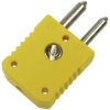 B+B Thermo-Technik 0220 0004 Yellow Thermocouple Connectors Polarised Design