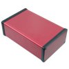 1455N1601RD Hammond Red Aluminium Instrument Enclosure 160 x 103 x 53mm