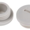 Zaślepka do dławnic kablowych M16 Nylon 66 Szary RS PRO średnica otworu 15.7mm Gwintowany