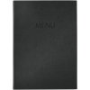 Sigel SM202 Menu folder A4 1 pc Black Rubber binding 2 double document pockets
