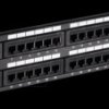 TC-P48C5E Patchpanel, 48-Port, Cat.5e, 2 HE