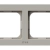 SONATA Ramka podwójna do łączników IP-44 kaszmir RH-2R/82