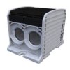 Złączka Szynowa Gwintowa Al/Cu Stb 300-2 (87920) Simblock Czarny 81302007
