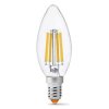 Żarówka LED VIDEX E14 C35 Świeczka 6W zamiennik 60W 806lm 3000K Ciepła 360 FILAMENT Klasa E 3 Lata Gwarancji