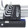 KS Tools 920.2520 TX Zestaw kluczy trzpieniowych T 8, T 10, T 15, T 20, T 25, T 27, T 30, T 40, T 45, T 50 10 szt.