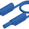 Przewód pomiarowy Hirschmann Test & Measurement MLS SIL WS 50/1, niebieski