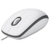 Logitech 910-006764 Mouse Corded Optical White 3 Buttons 1000 dpi