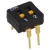 Przełącznik DIP-SWITCH Ilość sekcji 2 ON-OFF 0,03A/30VDC A6D-2100