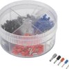 TRU COMPONENTS 739872 Zestaw końcówek rurkowych E400FS, z częściową izolacją , 0.5 mm², 400 szt.
