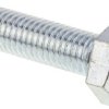 Galvanised steel cone point screw,M10