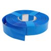 Folia termokurczliwa - rękaw PVC szer. 25mm - niebieska - 1mb
