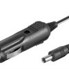 Kabel do zapalniczki samochodowej 1,8m - gniazdo zapalniczki - Wtyk DC (5,50 x 2,10mm) 12019