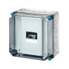 Skrzynka Mi dla wył. głównego, IP 65, wlk.2 - 300x300x214, 5-bieg.+PE+N, szyny zb. 630A Mi 6206 2000797
