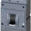 Wyłącznik zasilania Siemens 3VA1563-6EF32-0AA0 Zakres ustawienia (Prąd): 441 - 630 A Maksymalne napięcie przełączania: 6