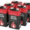 Bateria 9 V Ansmann Rauchmelderbatterie, alkaliczno-manganowe, 6 szt.