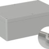 ABS enclosure, (L x W x H) 240.3 x 160.3 x 90 mm, light gray (RAL 7035), IP66, 5U340001