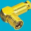 Radiall Złącze koncentryczne SMB Kabel Męski 50 Ω typ złącza Złącze SMB 4 GHz typ kabla RG178, RG196 Obejma Kąt prosty