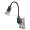 Lampka wtyczkowa Awa-LW czarna LED GU10 6W Orno