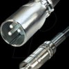 A 125 Microphone cable, XLR connector/6.3 mm jack connector, 5 m