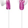 Słuchawki douszne douszne Sony MDR-E9LPP.AE, 104 dB, 18 - 22.000 Hz, Wtyk mini jack stereo, kształt litery L, różowy