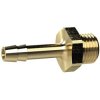 Screw-in hose nozzle, L 40 mm, 25 bar, brass, for hose, 132507
