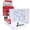 Show-me A4 100 Square Drywipe Boards - Bulk box of 100 sets